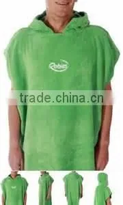 100%soft Comfortable100% Cotton Beach Hooded Towel Ponchos Pattern for Adult photo-4