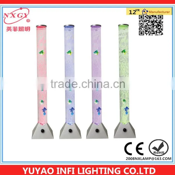 120cm Led Large Bubble Fish Lamp With Remote Control, Sensory Light Novelty