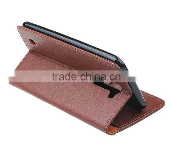 MMT PU Leather Case For K8 Litchi Grain Photo Frame Cover Wallet Style Stand Flip Card Slot MT-5666 photo-4