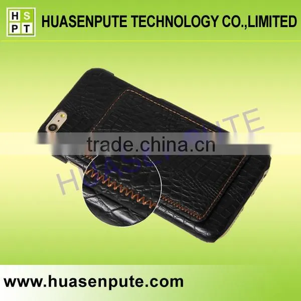 For Apple Iphone6 Compatible Brand and Leather Crocodile Skin Material Animal Phone Case photo-5