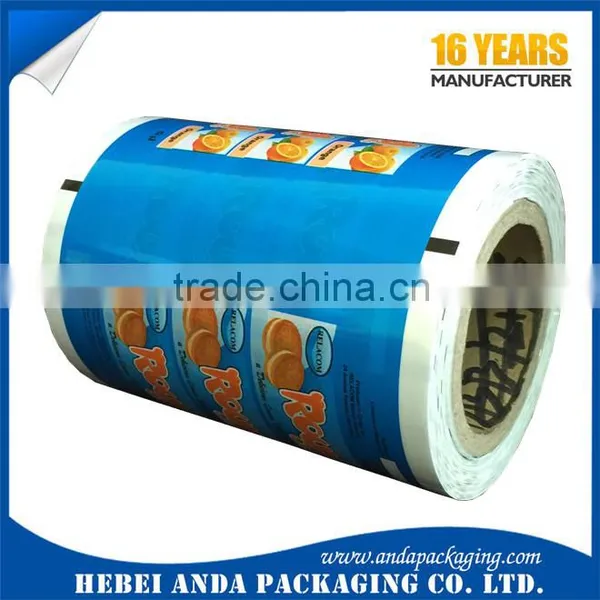 Custom Cookie Palstic Packaging, Cookie Wrapper Pouch Biscuits Packaging With Clear Window photo-6