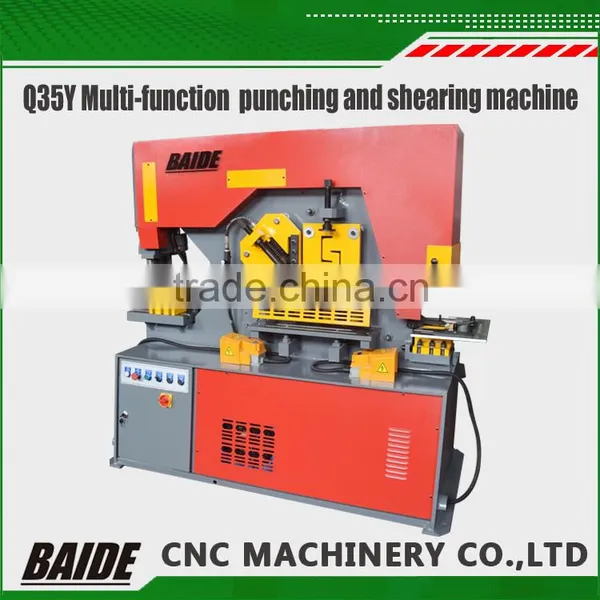 Q35Y Hydraulic Ironworker , Plate Notching Machine photo-2