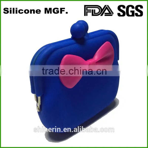 Small Order Welcomed Ladies Purse Factory Price Silicone Money Party Coin Wallet