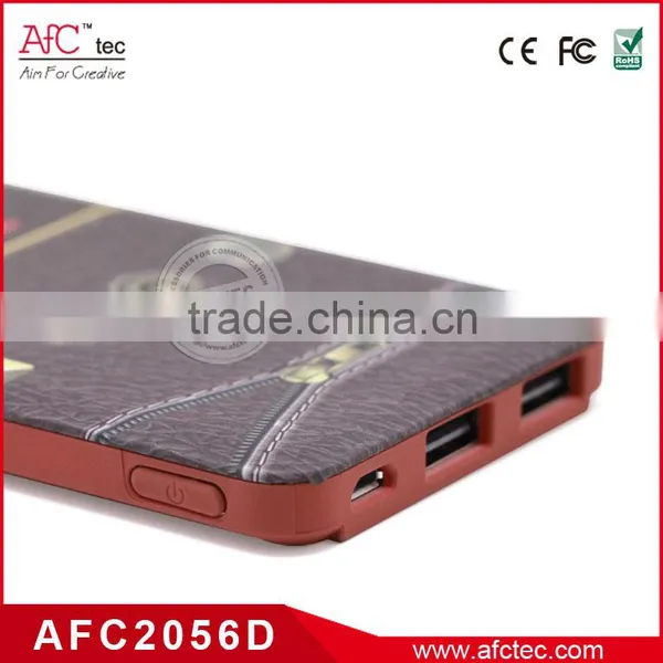 2015 Private Lable Hot Sale Products DIY Ultrathin Super Slim Power Bank Portable Charger for Mobile Phone photo-5