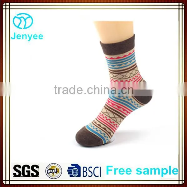 Lady Jacquard Dress Knitted Sock photo-6
