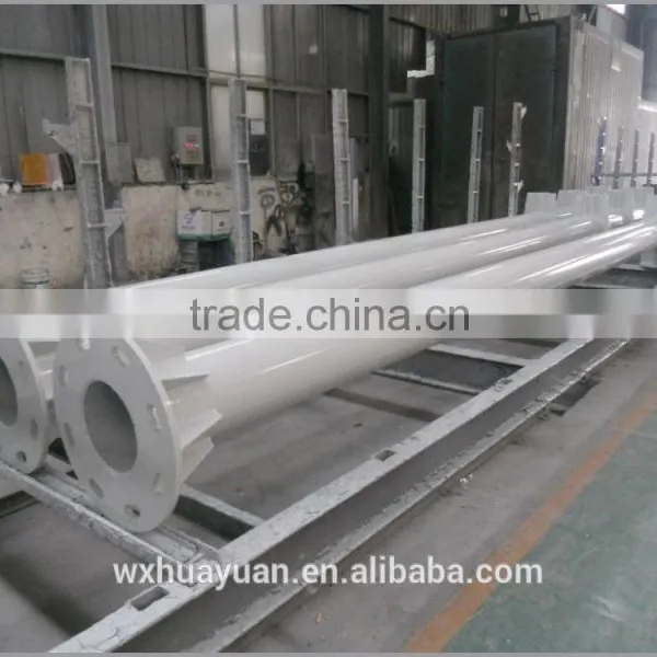 Hot Dip Galvanized Conical Steel Road Street Signal Light Pole photo-3