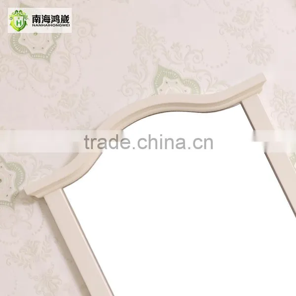 Modern White Wood MDF Panel Simple Vanity Korean Furniture Dressing Table Quality Choice photo-6