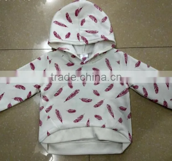 BSCI Passed China Factory Winter Fleece Overall Printed Baby Pullover Infant Hoody Lovely Baby Girls Sweatershirt photo-2