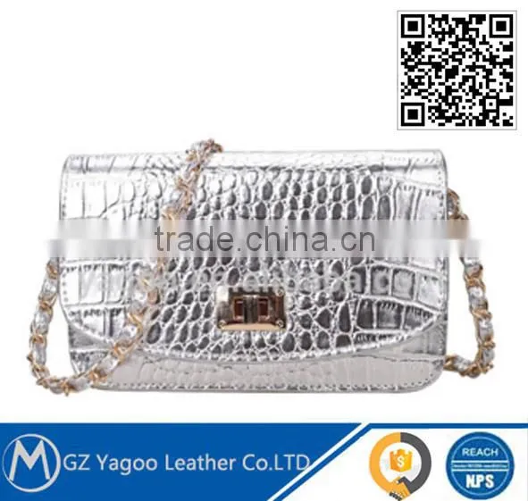 High Standard Sexy Mini Shoulder Bag Clutch Croco Bag photo-2