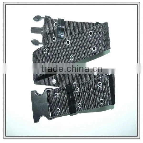 57mm Black Polypropylene Belts With Plasitc Buckle for Army Use photo-4