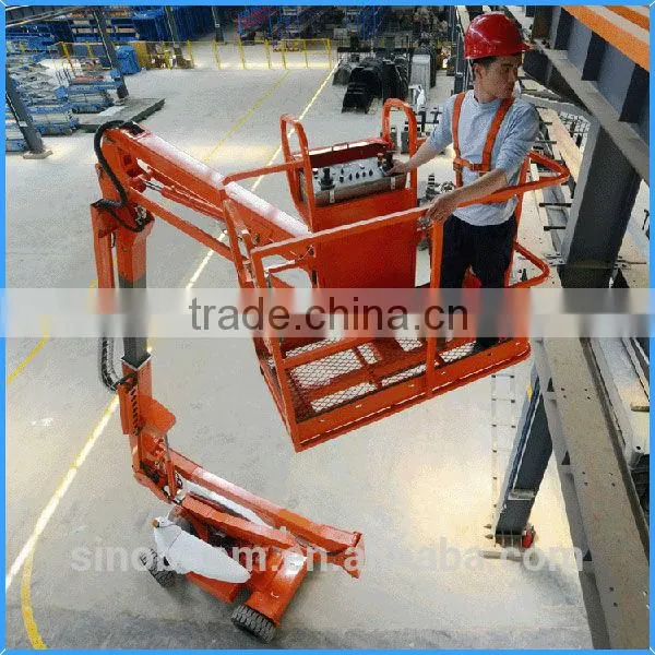 14M Mobile Articulating Indoor Man Lift photo-3