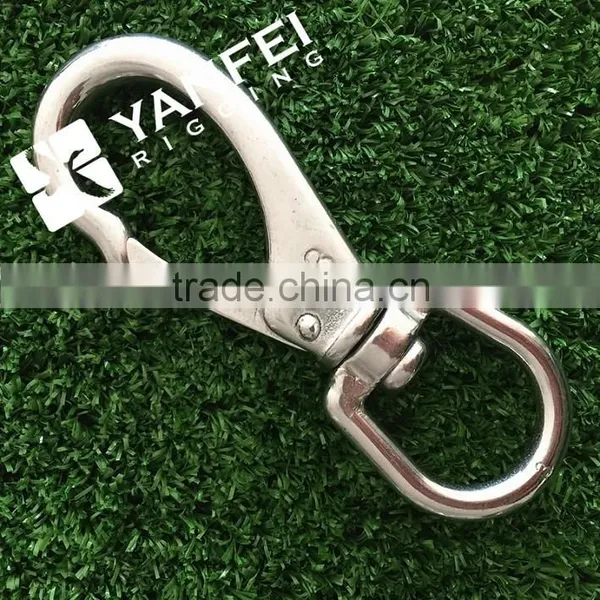 Stainless Steel-AISI304/316 Snap Hook With Swivel Eye photo-2