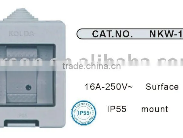 IP55 bell push switch
