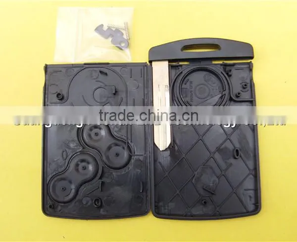 Replacement 4 Button Remote Key Case for Renault Koleos Smart Key Card photo-4