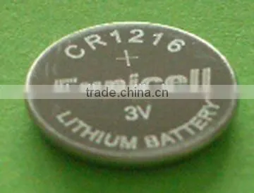 CR1216 Lithium Battery 3V Button battery Eunicell