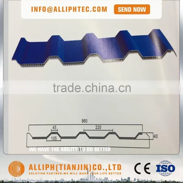 ASA Coated Hollow Corrugated Tiles photo-2