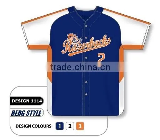 Cheap Custom Sublimation Baseball Jerseys ,custom Wholesale Baseball Uniform Custom Designed Baseball Jerseys/At BERG