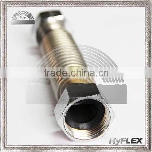 2" FIP X 2" FIP X 18" Corrugated Stainless Steel Flexible Water Heater Connector photo-2