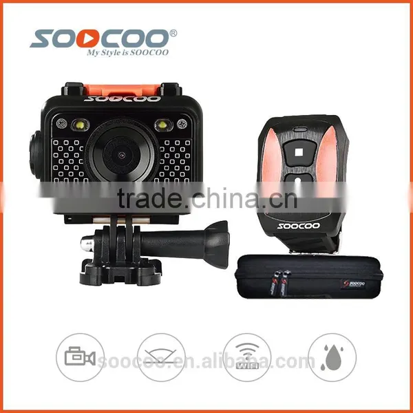 SOOCOO S60B 1080P Underwater WIFI Remote Operated Action Camera