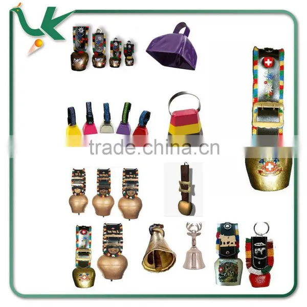 Traditional Vintage Swiss Metal Cow Bells