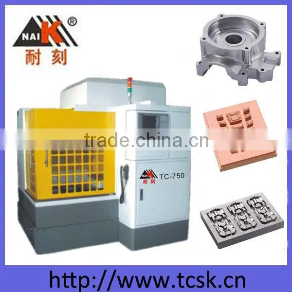 Manufacturer cnc carver for metal mould price (TC-750)