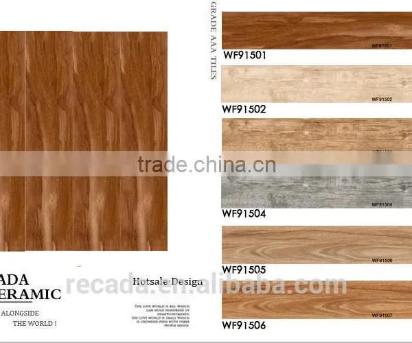AAA Wooden Design Decorative Ceramic Floor Tile 15X90