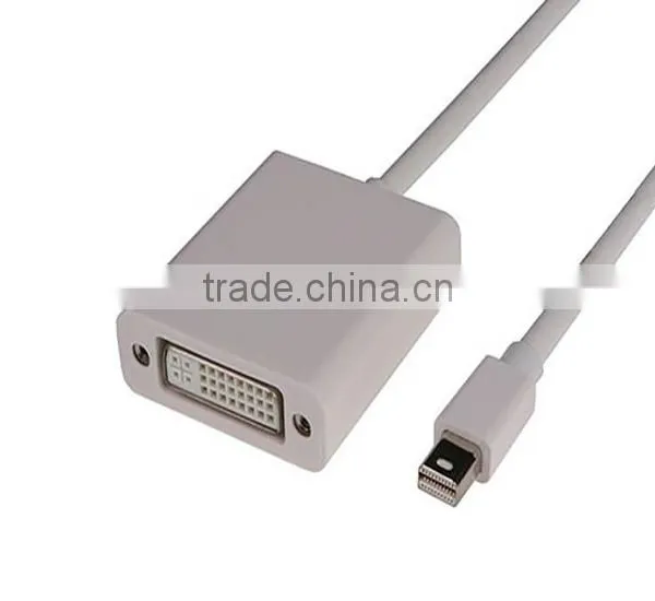 24+1 Pin Mini Displayport to DVI Male Cable Gold Plated Mini DP to DVI photo-5