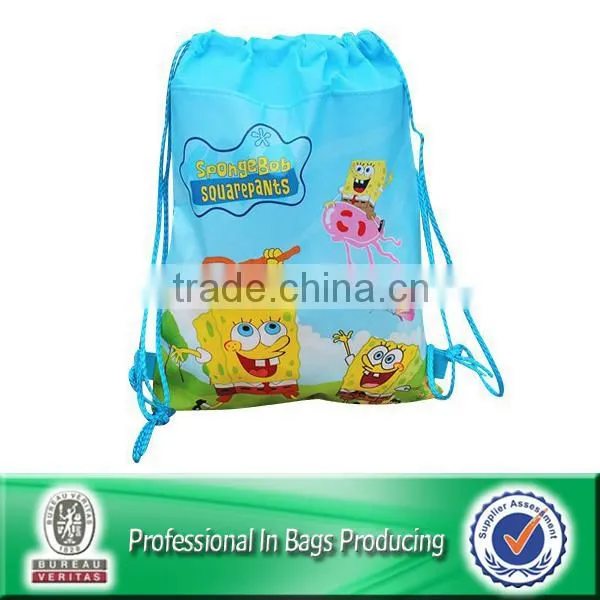 Lead-free 100% Recycled Custom Printed Gym Drawstring Bags Quality Choice photo-3