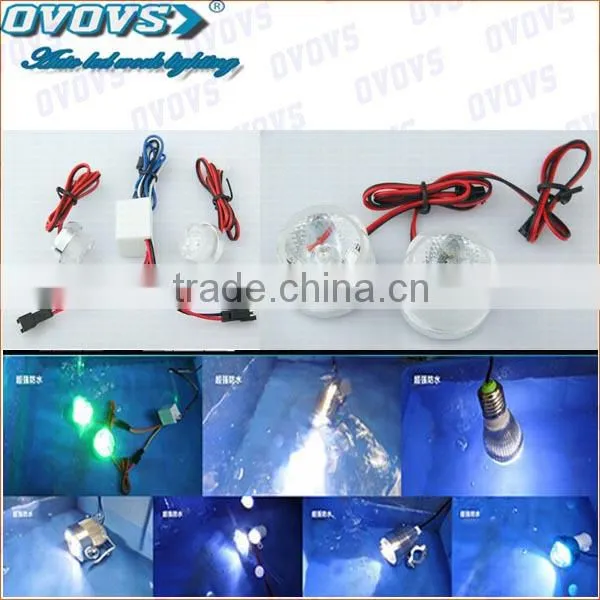 2w Led Motorcycle Light/decorative Lamp With Red,blue,green,pink Color for Motorcycle photo-2