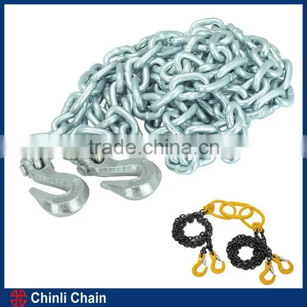 USA Standard CHAINS WITH CLEVIS/EYE GRAB HOOKS ON BOTH END photo-3