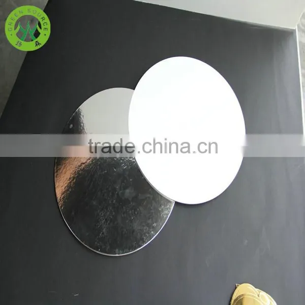12mm Thickness Round Gold Foil Cake Board for Wholesale and Retail Trade