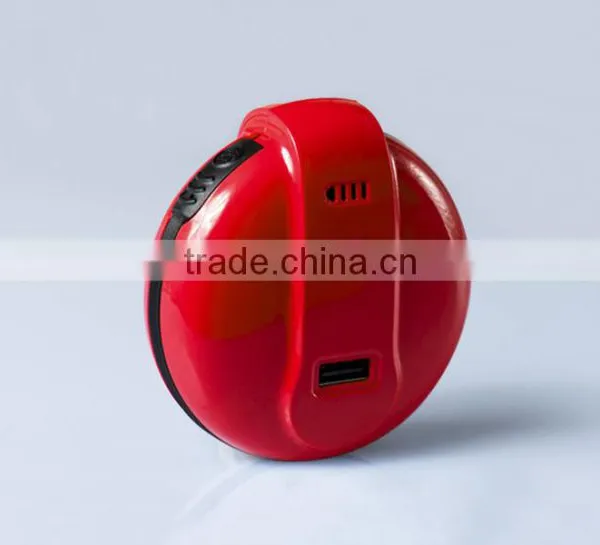 3200mAh Mini Rechargeable Portable Charger With Wall Charger Output USB Port photo-6