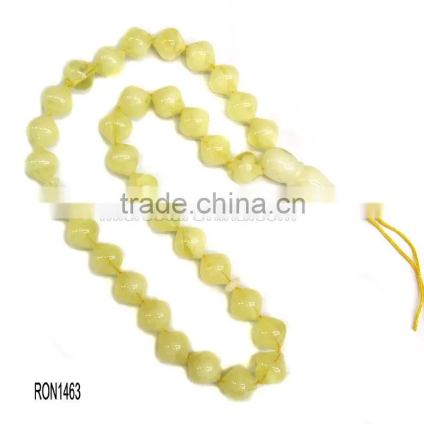33pcs Muslim Amber Rosary Tasbih Prayer Beads photo-3