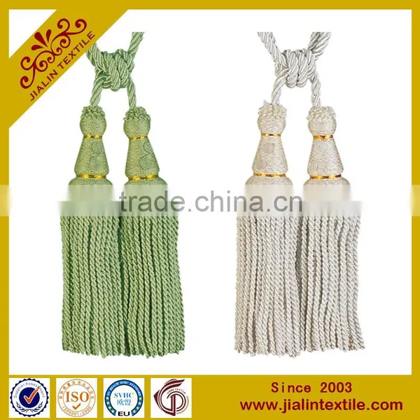 China Supplier Handmade Flower Curtain Tassel Manufacturer