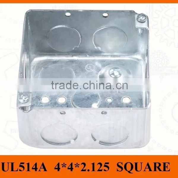 Galvanized Electric Steel Metal Junction Box Outlet Box photo-2