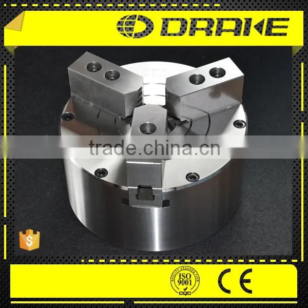 3 Jaw Solid Built-in Cylinder Cnc Rotary Pneumatic Air Drill Chuck Small photo-2