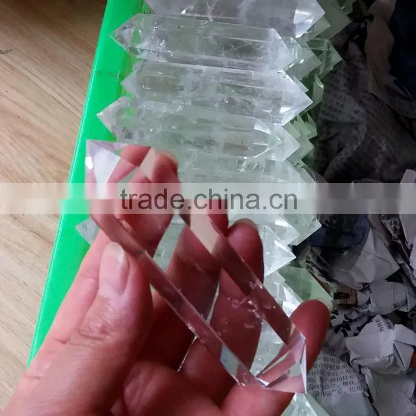 Top Quality Natural Clear Quartz Crystal Double Terminated Point photo-2