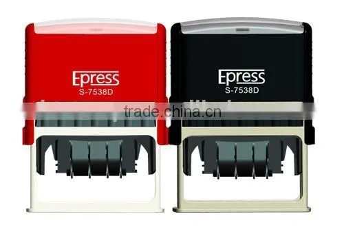 2015 New Design Epress Self Inking Date Stamp ,Rubber Pocket Stamp Printer