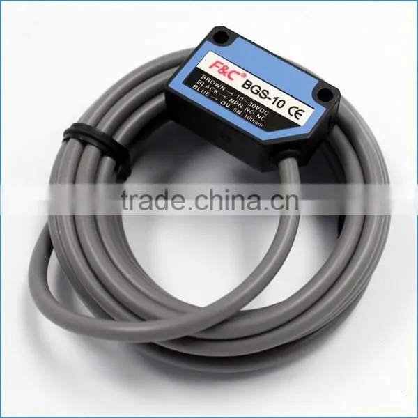 100mm Bgs Function Diffuse Photoelectric Sensor With CE photo-3