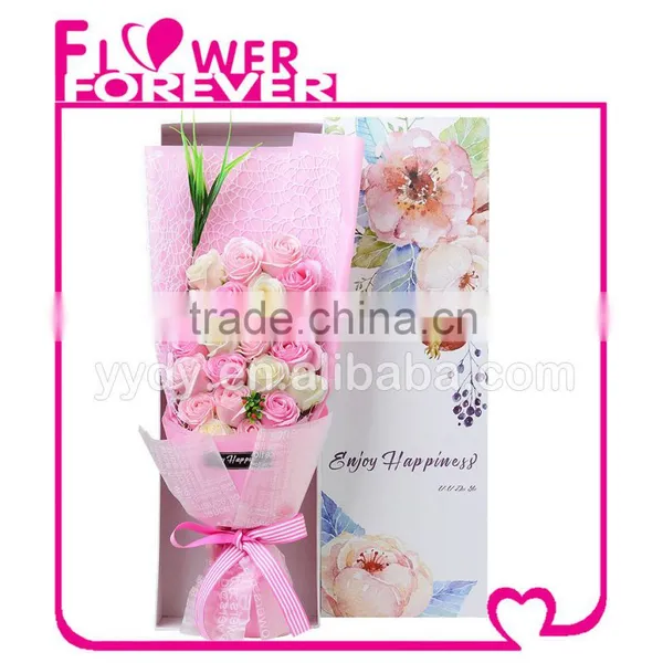 Gift for Mother Day Soap Rose Bouquet photo-2