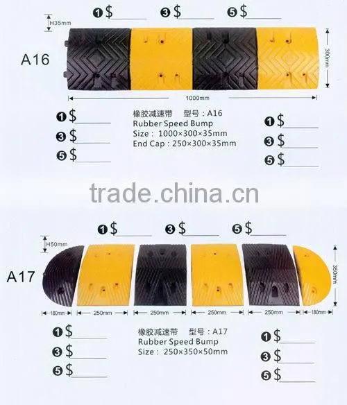 Rubber Speed Hump/Ramp A17 photo-2
