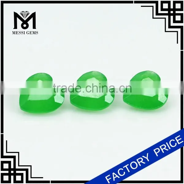 2015 Best Products Heart Shape Natural Color Malay Jade Stone photo-2