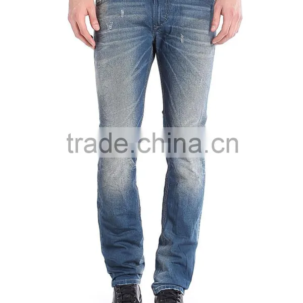 Basic Black Denim Jeans Mens Very Skinny Spandex photo-3