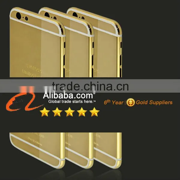 Luxury Back Replacement for Iphone 6 Gold Body