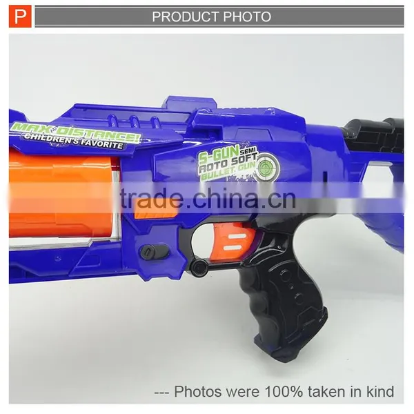 Cool Battery Operated Air Gun Soft Dart Gun Toys for Kids photo-4