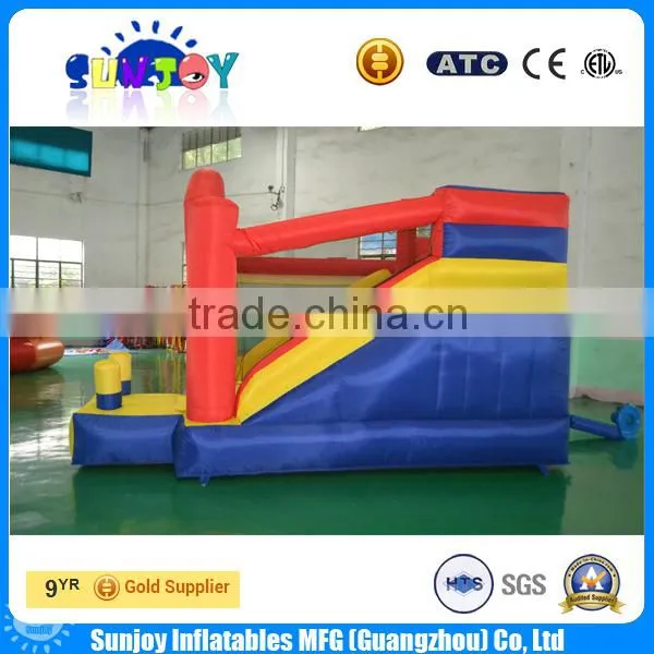 China Supplier Toys Cheap Small Inflatable Bouncer With Slide for Home Use photo-4