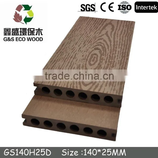 Newteck 2015 HOT Sale! Engineered Flooring Type/Technics Wpc Outside Decks/Wood-Plastic Composite Flooring photo-3