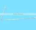 Curtain Bathroom Accessory L Shaped Shower Curtain Rod