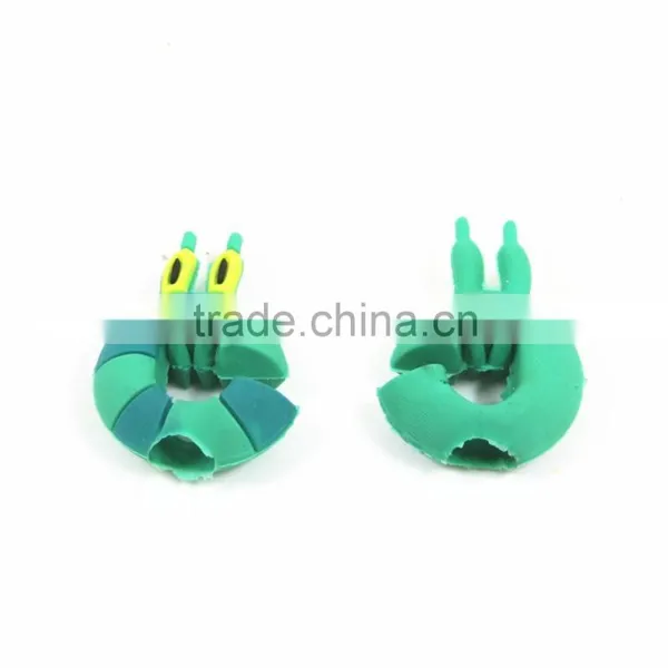 Yiwu Manre Manufacturer Pvc Letter Customized 3d Pencil Topper/ Silicone Pen Topper photo-3
