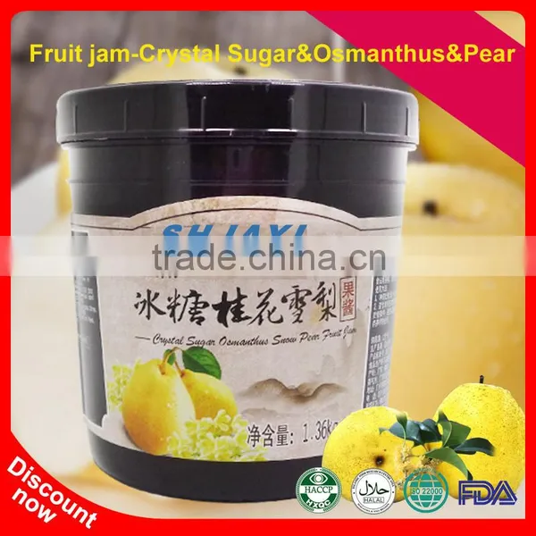 Hot Selling Cranberry Jam Fruit Juice Jam Flavors Recipes Bubble Tea Ingredients Factory photo-4